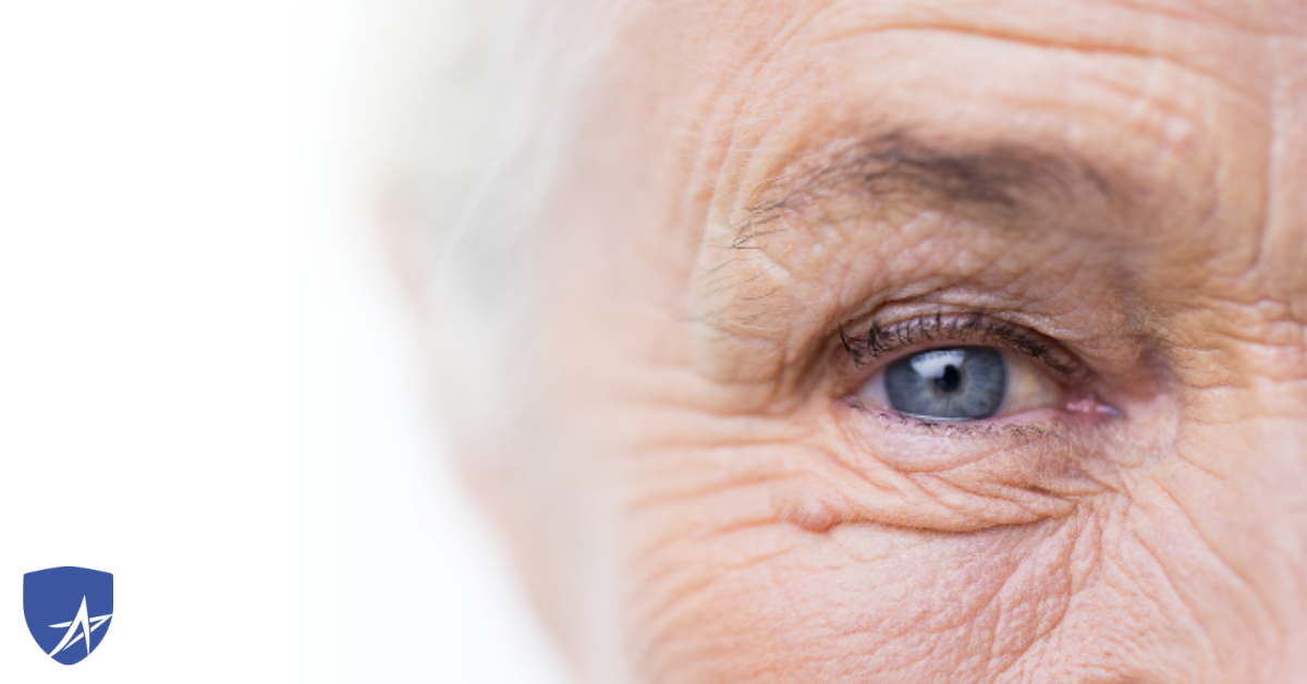 close up of blue eye, Medicare and Glaucoma, Trusted Medicare Answers